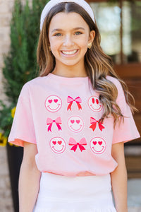 Girls: Galentines Day Blush Graphic Tee