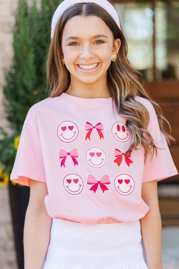 Girls: Galentines Day Blush Graphic Tee