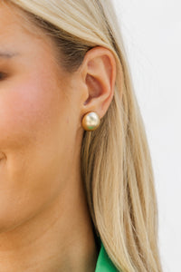 Start The Day Gold Earrings