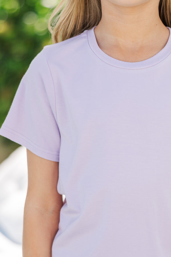 Girls: The Jessie Lavender Purple Tee
