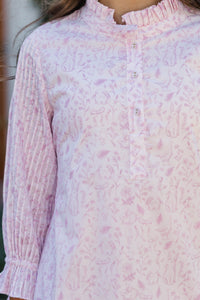 Girls: Under The Stars Pink Toile Tie Back Dress