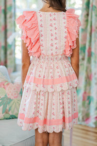 Girls: The Emma Lynne Pink Floral Dress