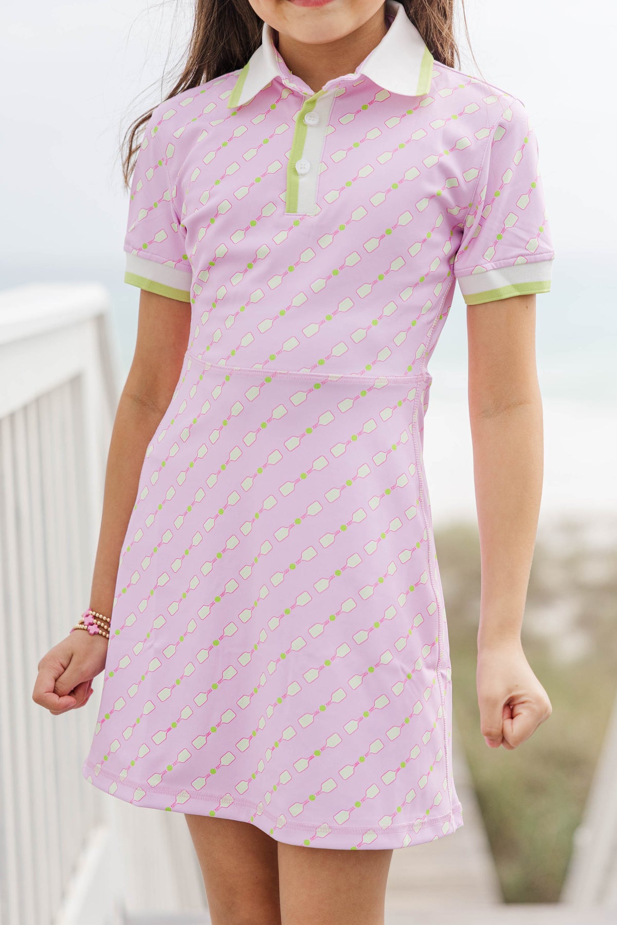Girls: The Vera Pink Pickleball Tennis Dress – Shop the Mint