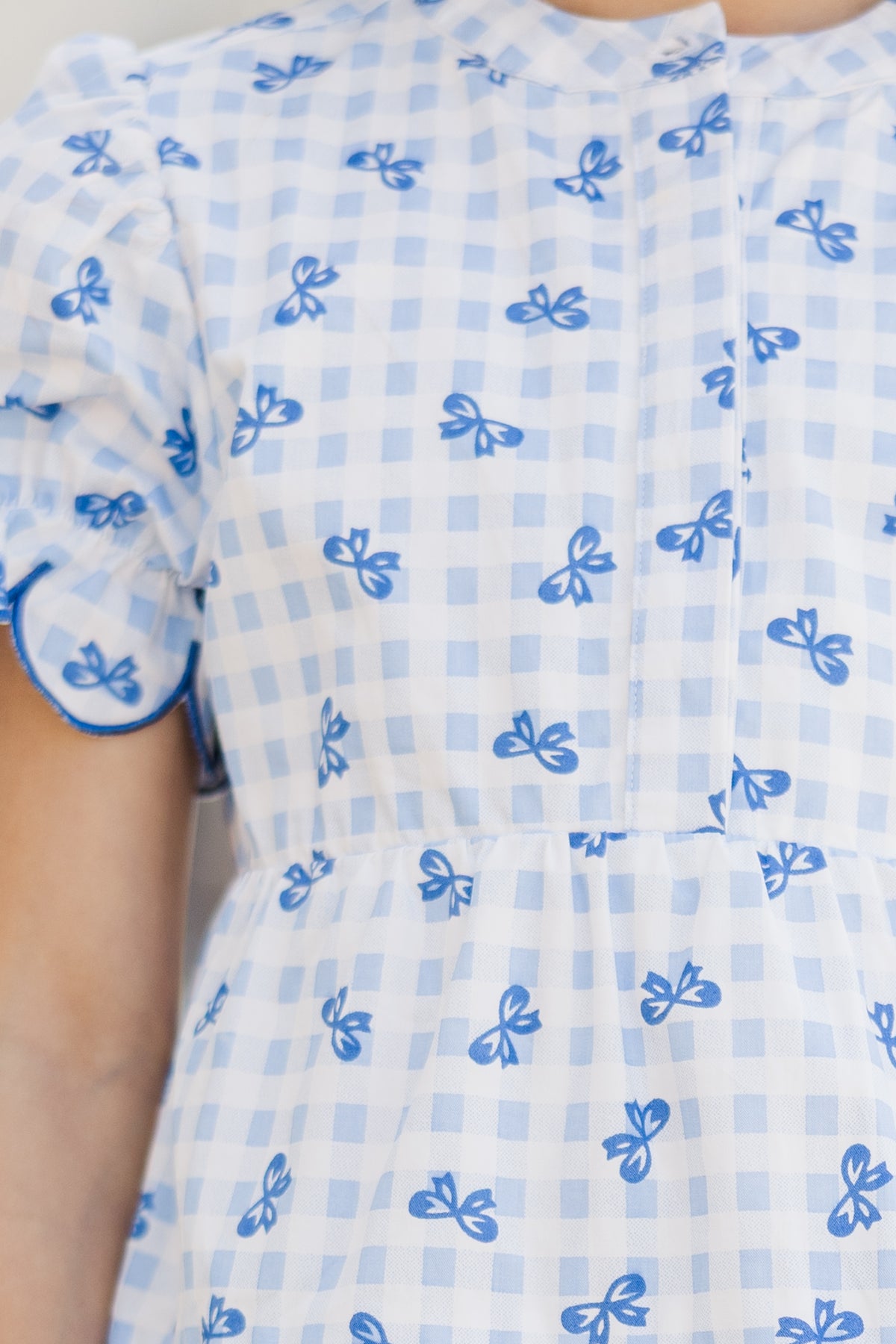 Girls: Perfectly Paired Blue Gingham Dress – Shop the Mint