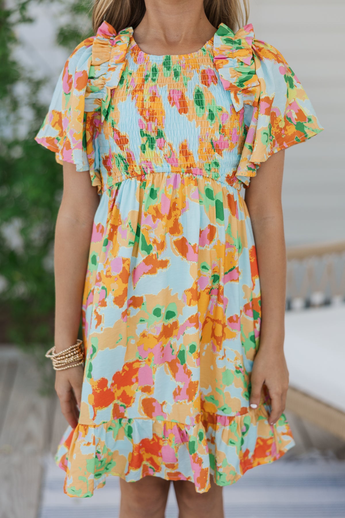 Girls: Find Your Way Mint Abstract Dress – Shop the Mint