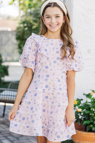 yoli & otis JAANA Dress〔blush〕 5y Kristine Dress in Blush - Joyfolie