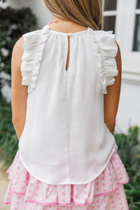 Girls: The Maisie White Top