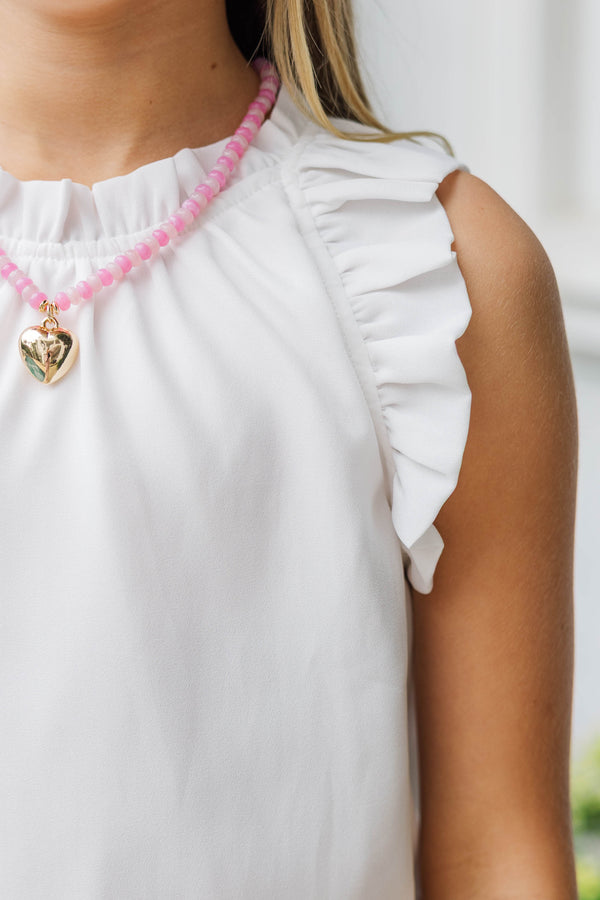 Girls: The Maisie White Top