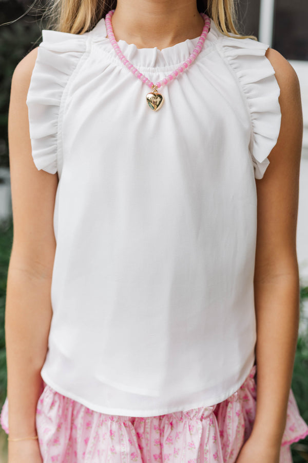 Girls: The Maisie White Top