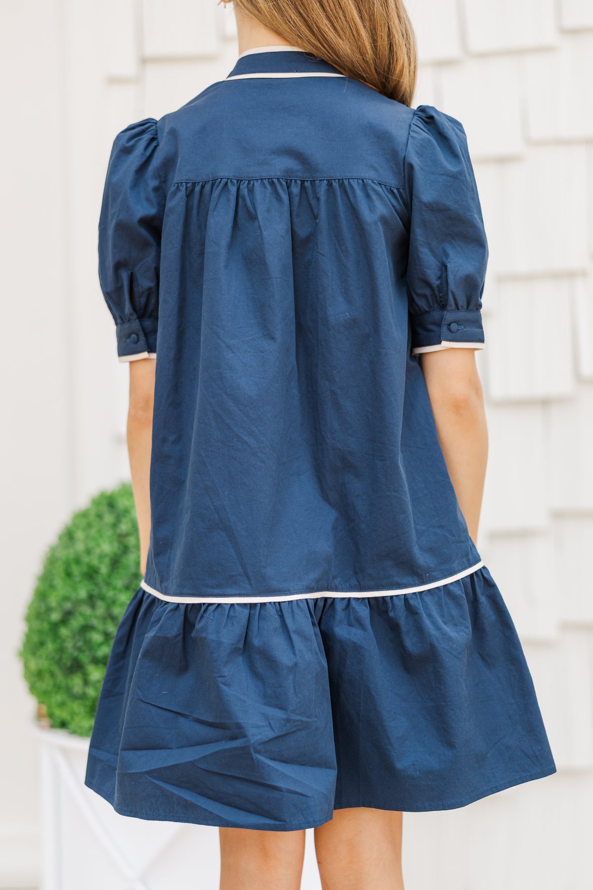 Girls: The Margo Navy Blue Dress – Shop the Mint