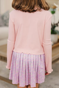 Girls: The Margo Blush Pink Top