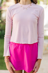Girls: The Margo Blush Pink Top