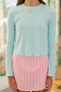 Girls: The Margo Light Blue Top