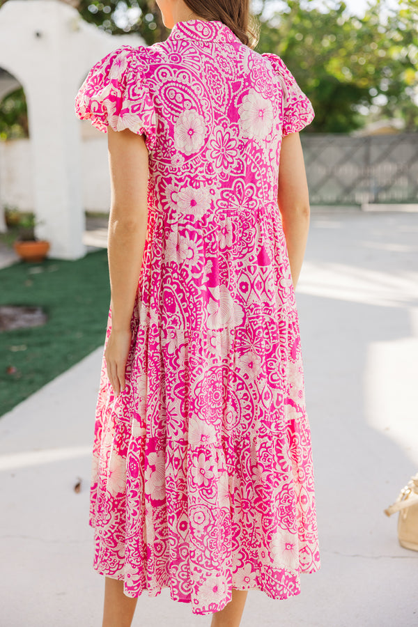 sakura falls fleur midi dress Sakura Falls Fleur Midi Dress by SALONI