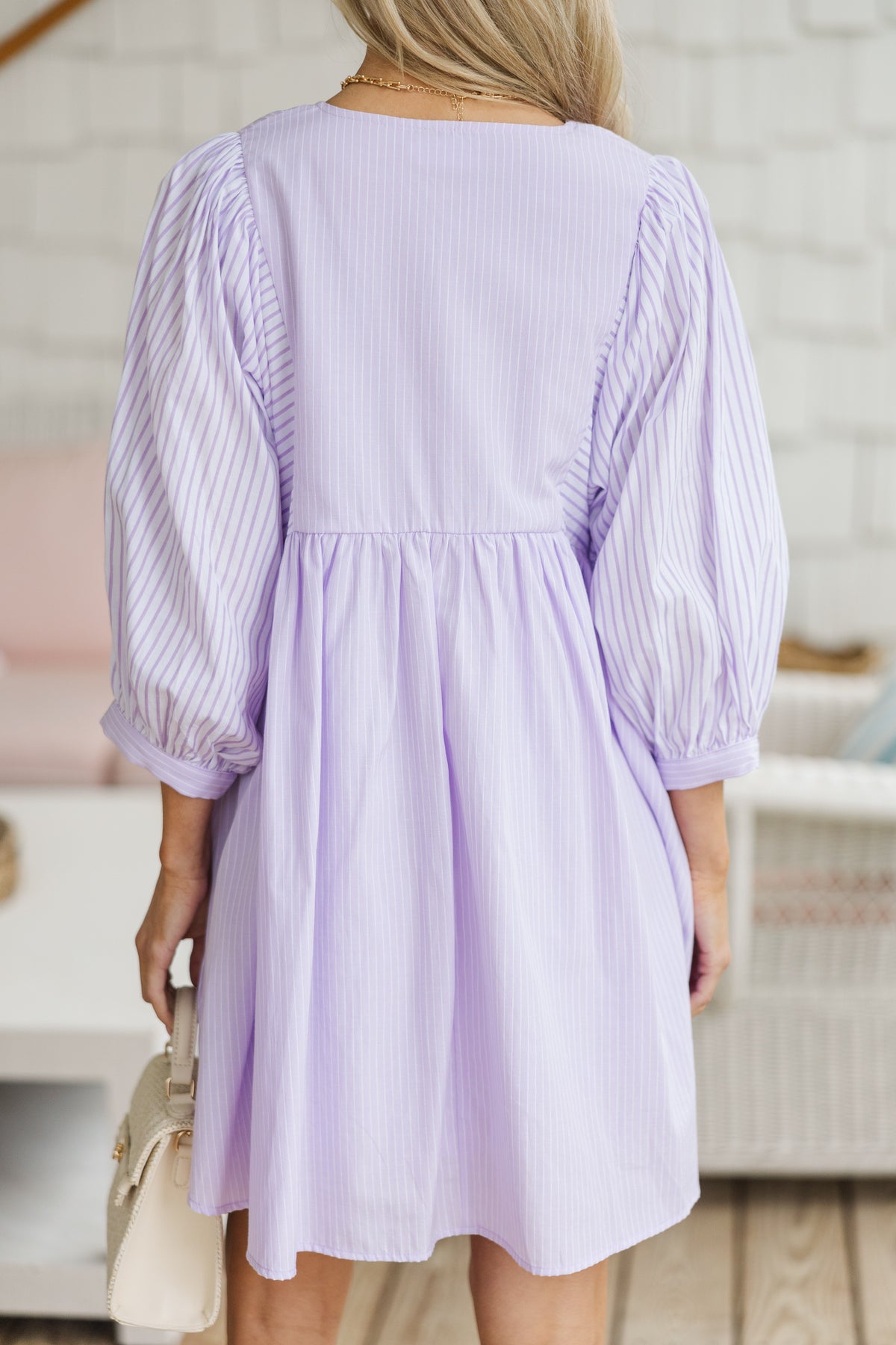 LAVENDER BABYDOLL DRESS main image 1