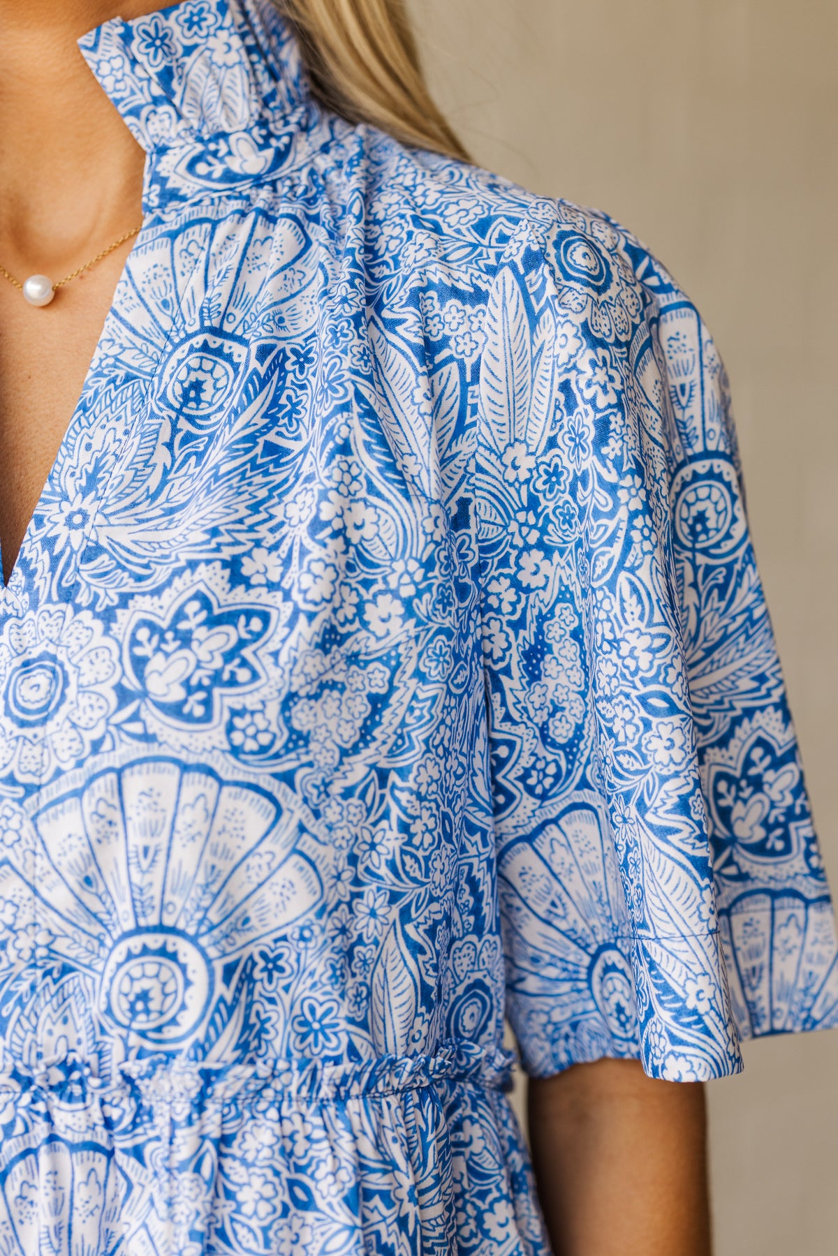 Feeling Your Best Blue Paisley Dress – Shop the Mint