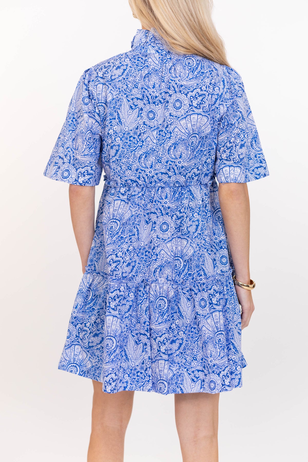 cocktail retro dress Dressystar Womens Vintage A Line Cap Sleeve Sky Blue XS size:20 UK Endless Blu Royal blue short dress