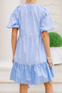The Traveler Blue Striped Dress