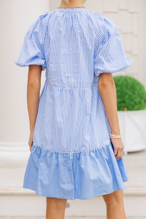The Traveler Blue Striped Dress