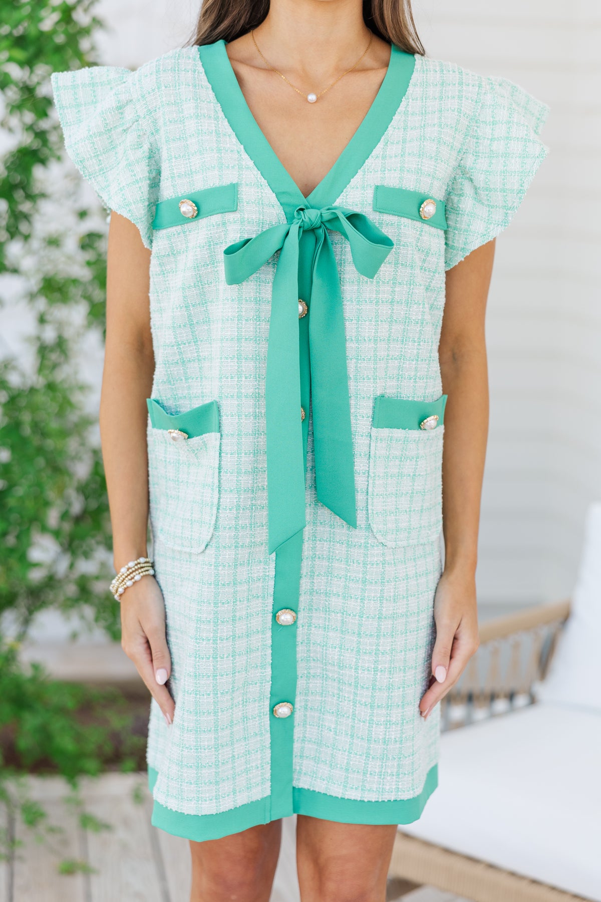 Queen's Calling Light Green Tweed Shift Dress, X-Large - The Mint Julep Boutique | Women's Boutique Clothing Queen's Calling Light Green Tweed Shift Dress, X-Large - The Mint Julep Boutique | Women's Boutique Clothing