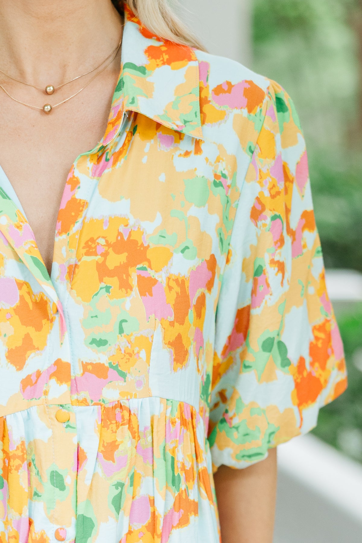Layer it dress-Mint green