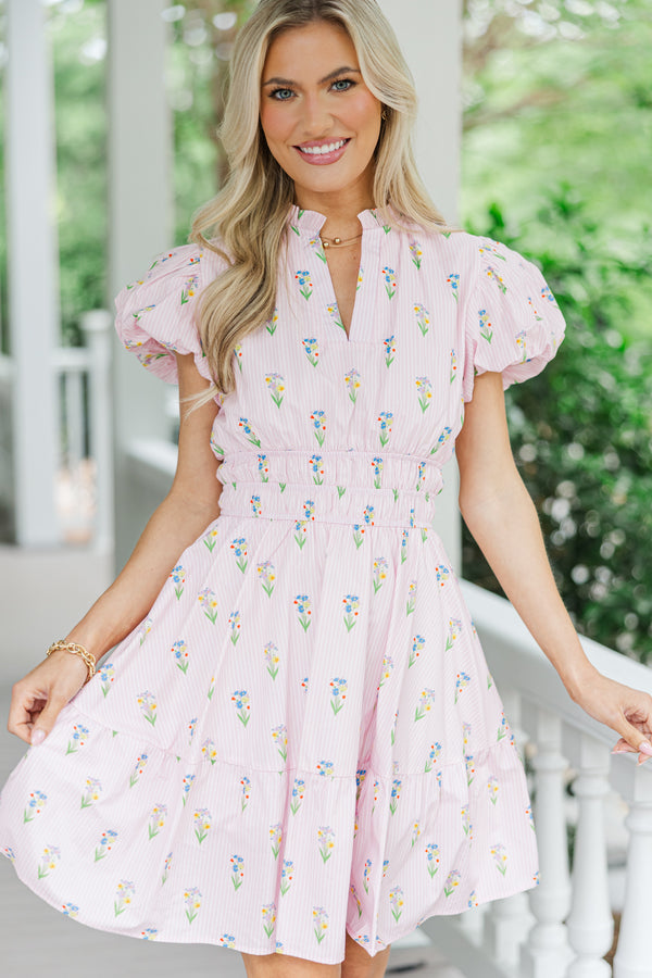 Just Let It Go Singlet Pink Stripe Pink Graphic Singlet Rib | Ally Fashion Just Let It Go Singlet Pink Stripe Pink Graphic Singlet Rib | Ally Fashion