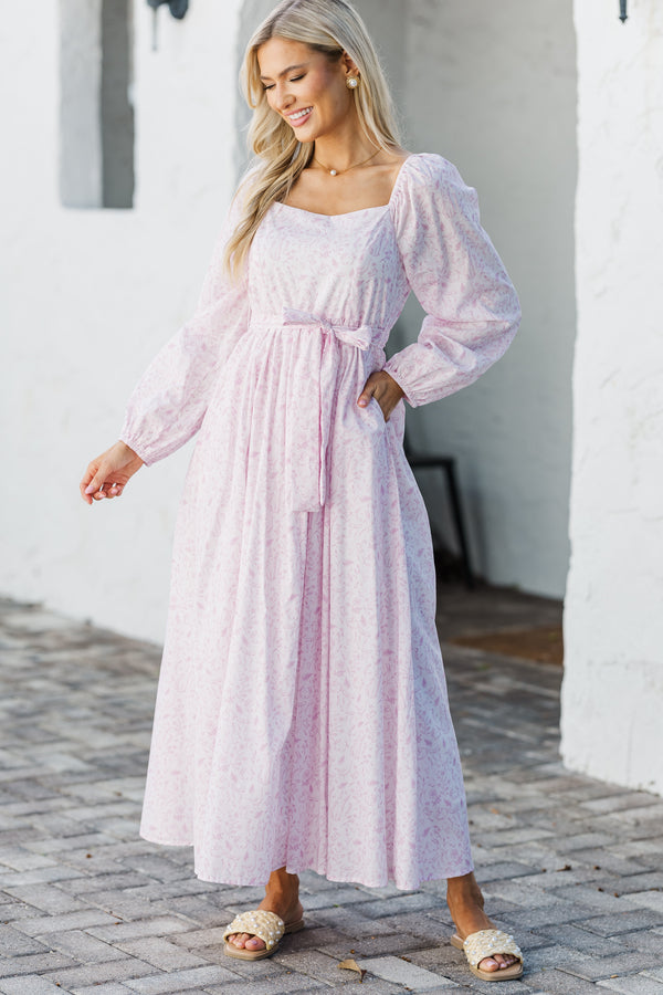 Feeling Oh So Sweet Pink Toile Midi Dress – Shop the Mint Feeling Oh So Sweet Pink Toile Midi Dress – Shop the Mint