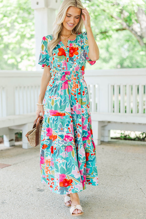 sachin and babi light blue dress JAYLEY Emerald Silk Blend Maxi Ruffle Wrap Dress Size: S/M Green S/M JAYLEY