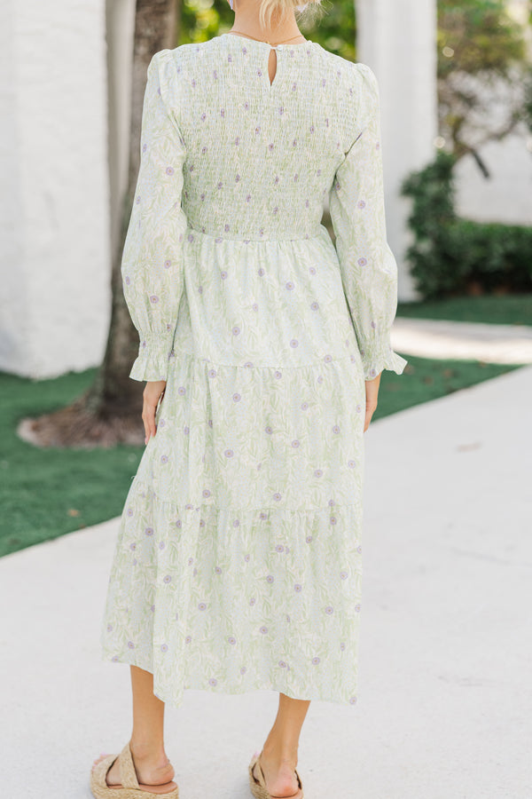 best designer floral midi dresses with unique patterns. Autumn Dream Terra Cotta Curvy Floral Midi Dress XL
