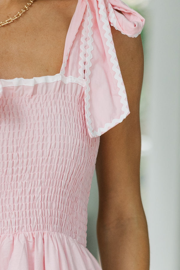On Top Of The World Pink Eyelet Midi Dress – Shop the Mint On Top Of The World Pink Eyelet Midi Dress – Shop the Mint