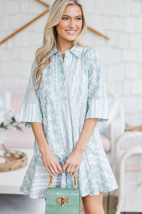 The Genuine White Floral Dress