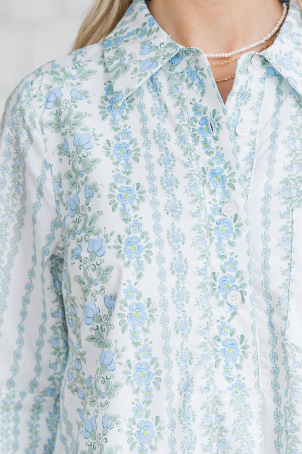 The Genuine White Floral Dress