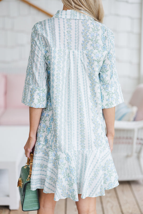 The Genuine White Floral Dress