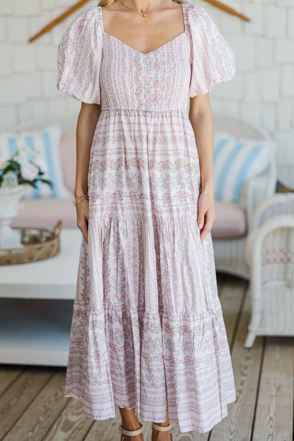 Stroll in the Park Floral Dress