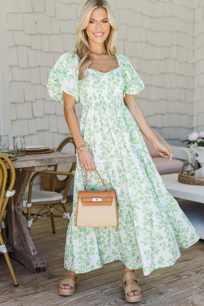 green garden dress Farm Rio