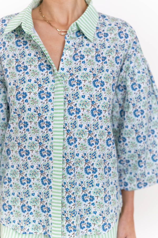 The Hopeful Blue Mixed Print Set