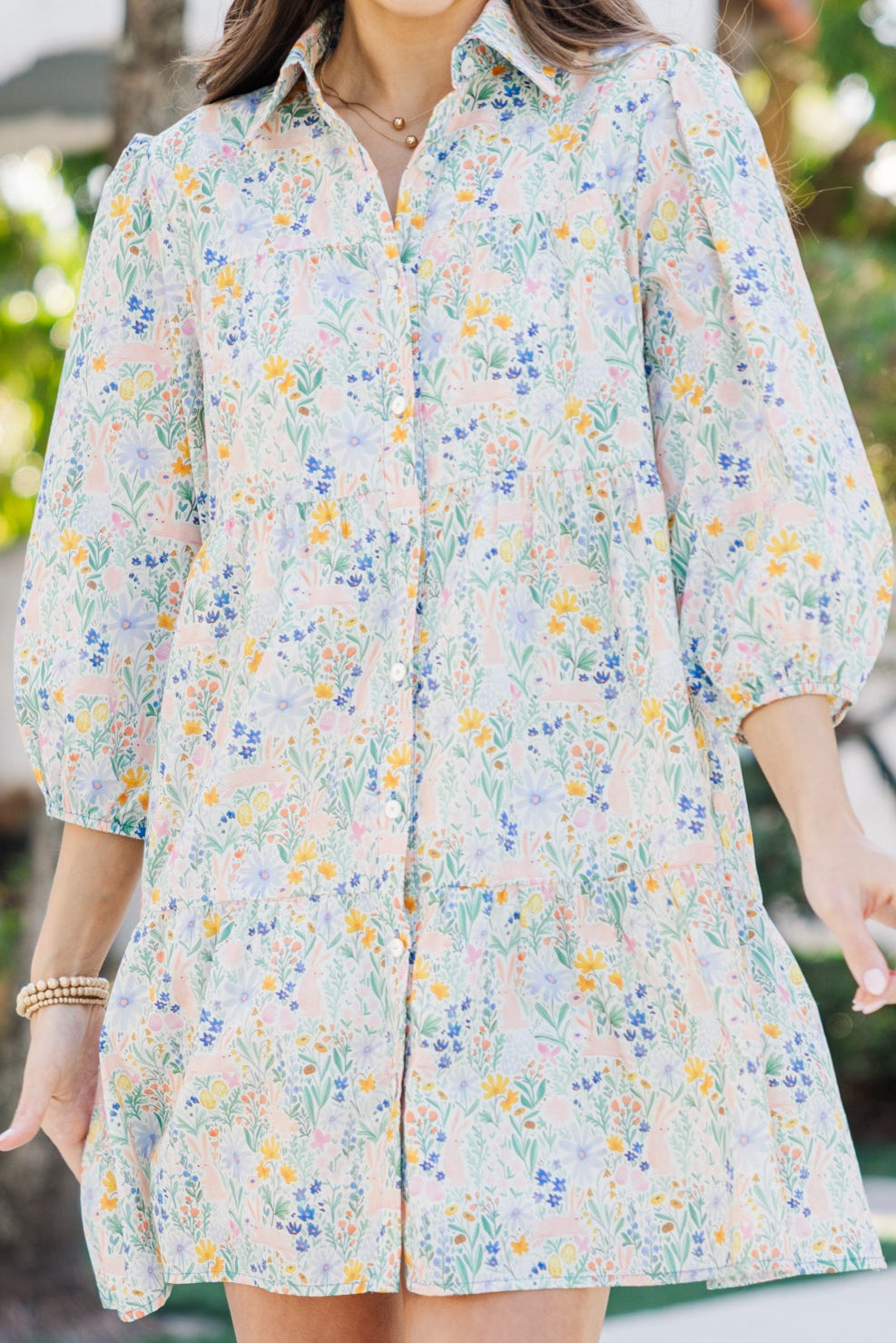 women's light blue easter dress On Your Way Floral Babydoll – Shop the Mint Beach Dress-22511 Very cool to wear A.L.C. Eden Lace Mini Size:UK 12/US 8