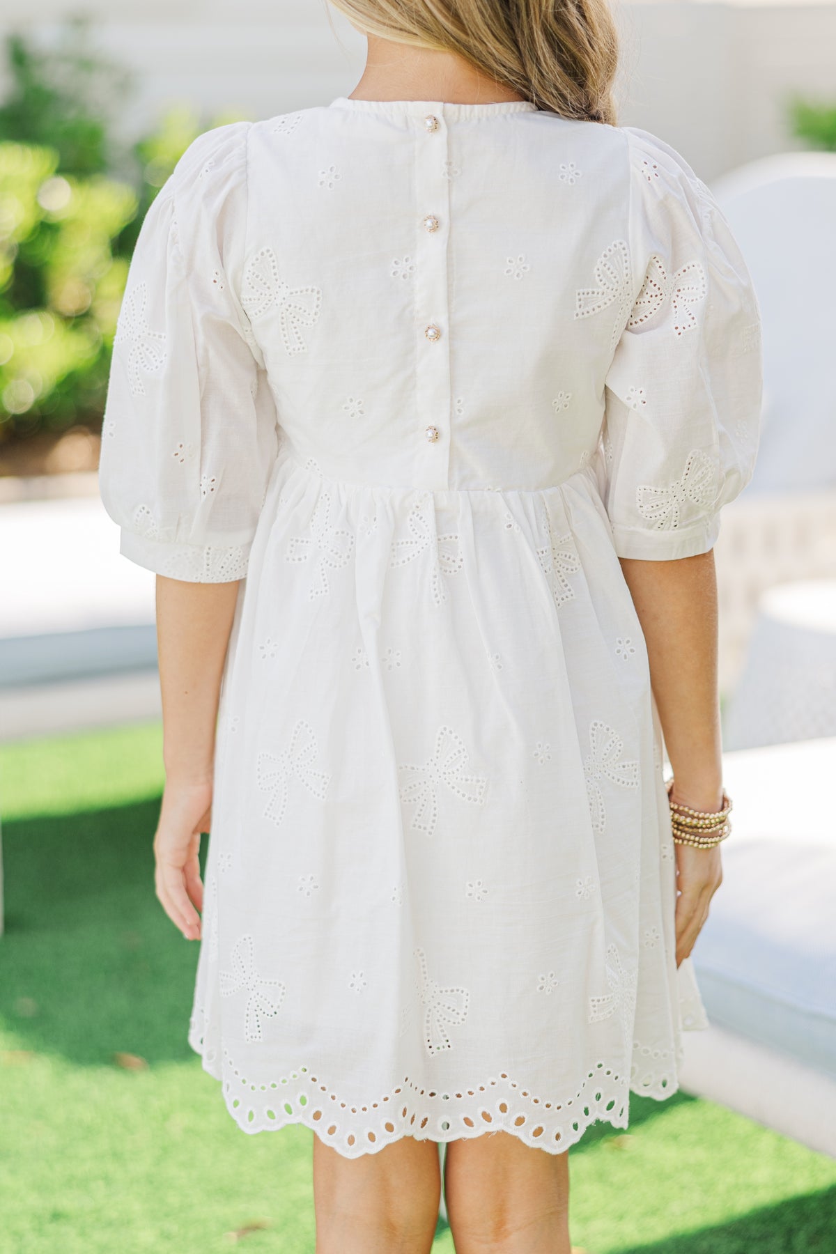 sunny day stunner white eyelet embroidered babydoll dress Lulus Sunny Poise Cotton Eyelet Embroidered Midi Dress in Blue