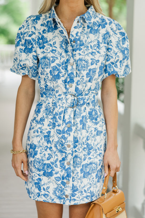 Do The Trick White & Blue Dress Shop the Mint Do The Trick White & Blue Dress Shop the Mint