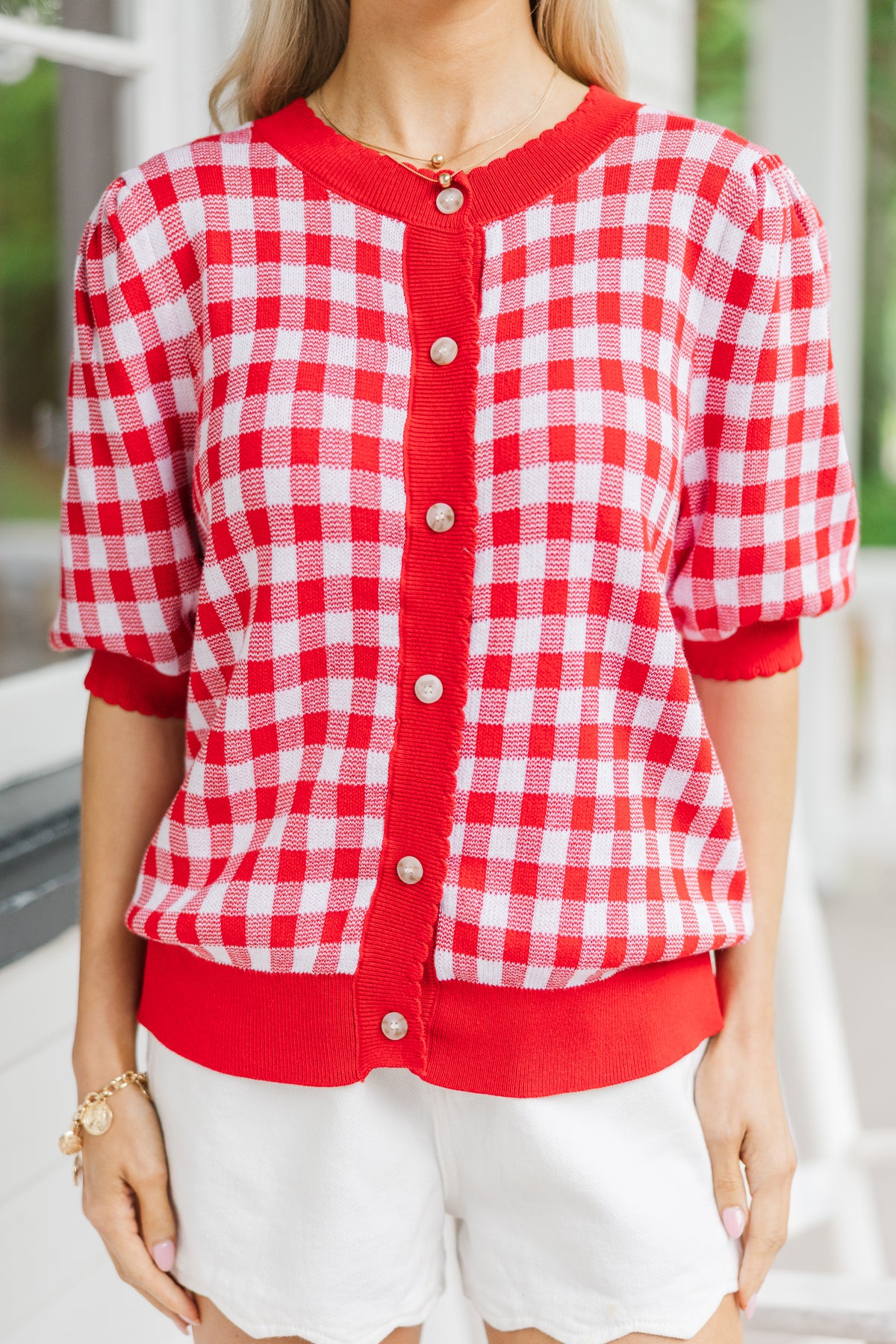 トップス RULE THE FATE mix colour knit cardigan Fate Color block Cardigan – Launch Boutique