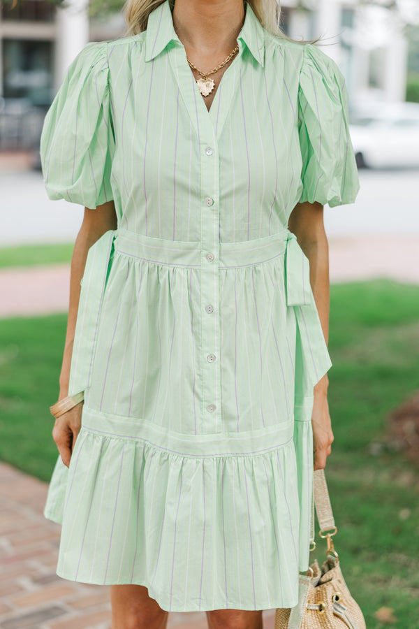 No Problems Mint Striped Dress – Shop the Mint