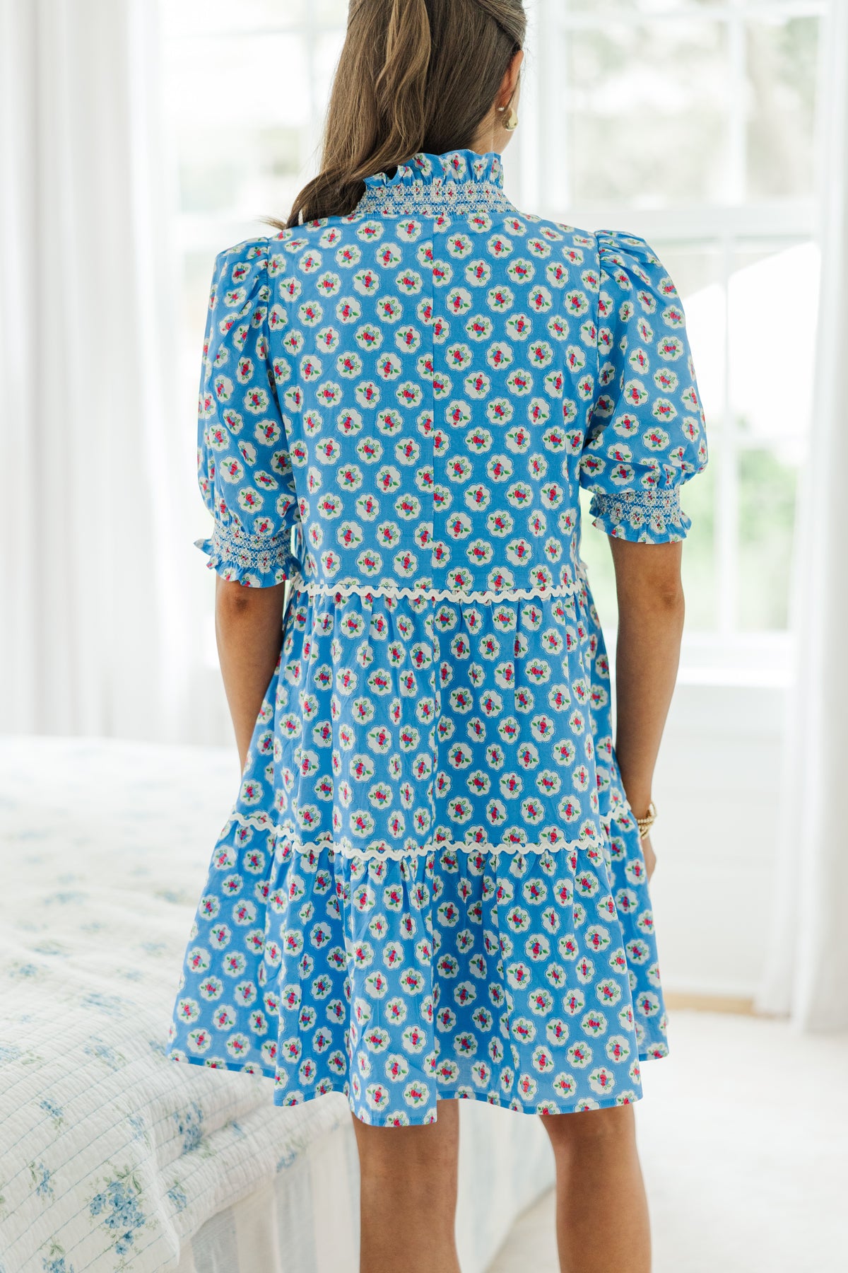 The ‘Liv’ Dress | Blue | Ore-Order main image 1