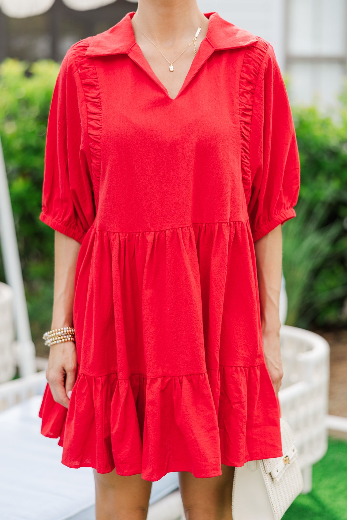 Join The Party Red Babydoll Dress – Shop the Mint