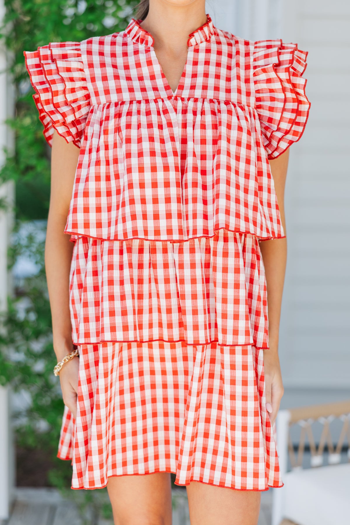 This Secret Red Gingham Dress Is Stealing Every Spotlight In The Garden Party