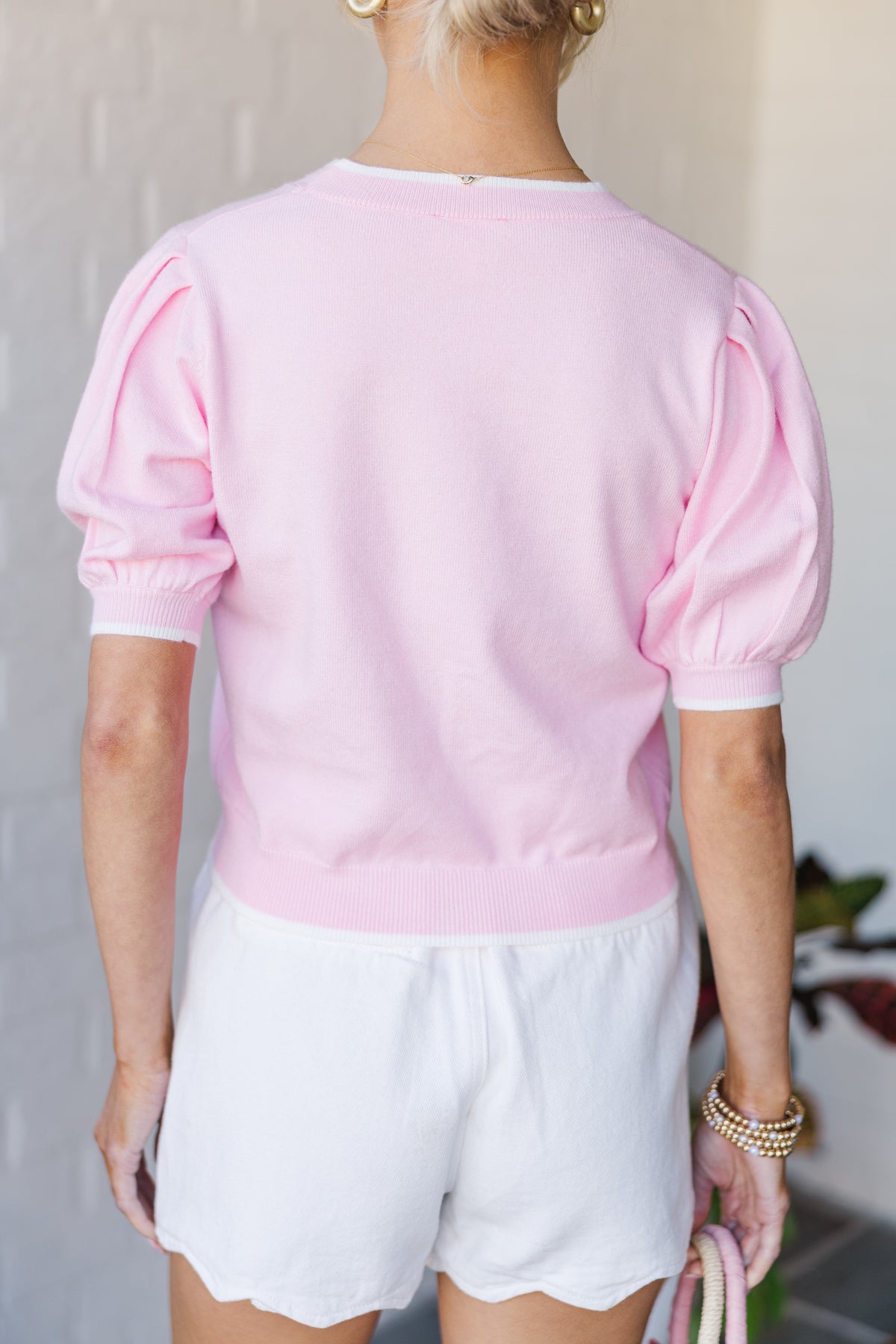 Crimson Pink Delight Sleeveless Blouse main image 0
