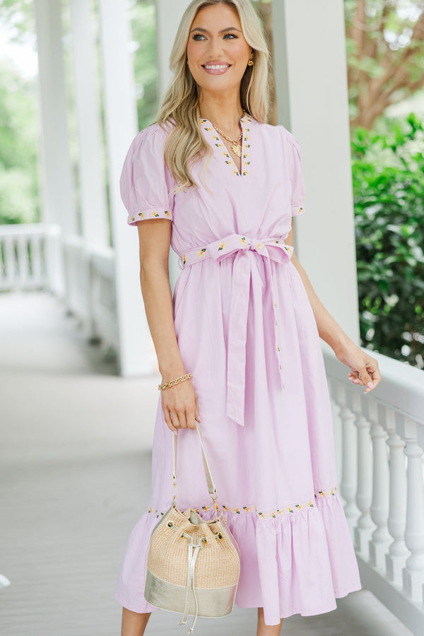 Feeling The Glow Pink Embroidered Midi Dress Shop the Mint Feeling The Glow Pink Embroidered Midi Dress Shop the Mint