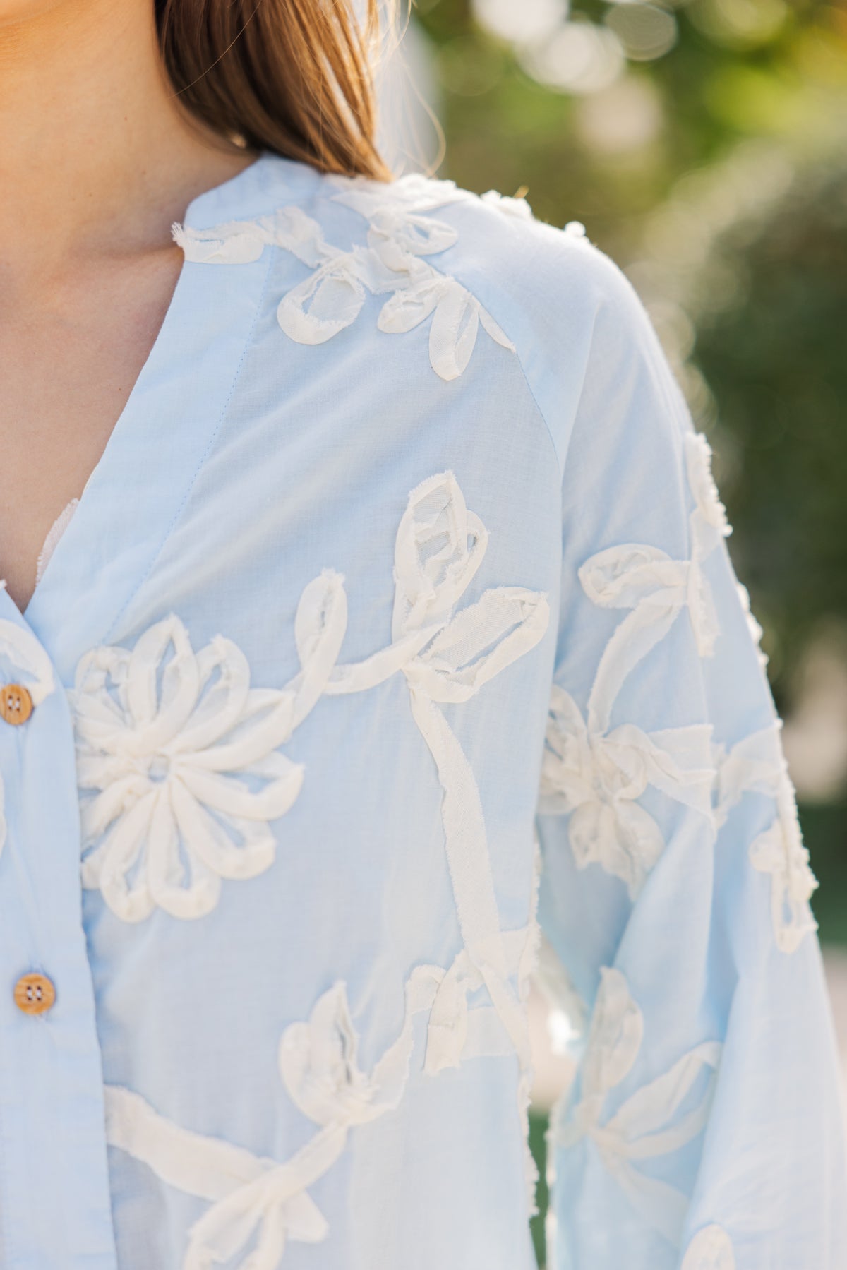 Light Blue Ready to Wear Blouse
