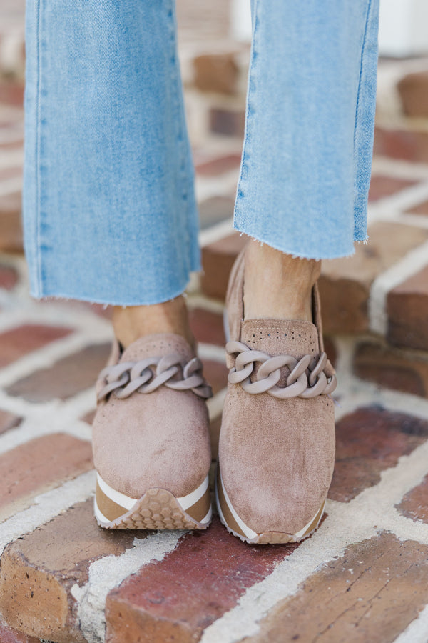 Stay On Course Brown Sneakers