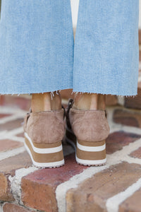 Stay On Course Brown Sneakers