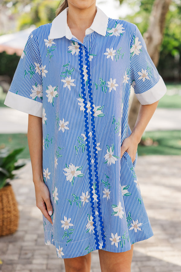 Garden Blue Nap Dress (Ladies) main image 0
